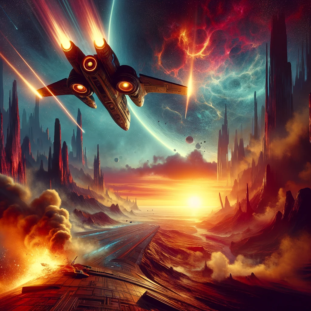 Raumgleiter entgleitet